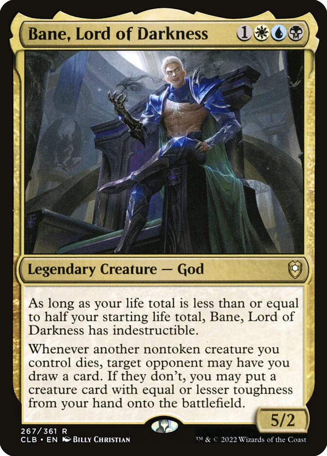 Bane, Lord of Darkness 267/361 (Commander Legends: Battle for Baldur's Gate)