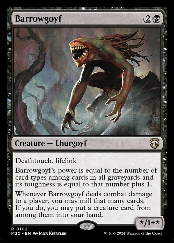 Barrowgoyf 102/411 (Commander: Modern Horizons 3)