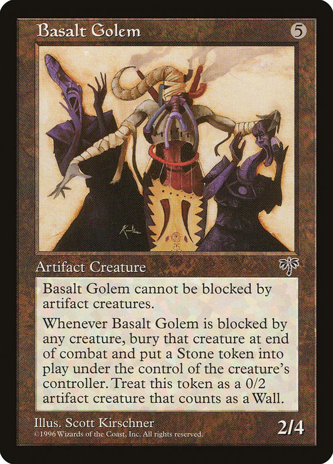 Basalt Golem 294/350 (Mirage)
