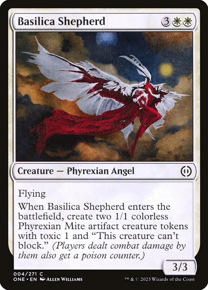 Basilica Shepherd 4/271 (Phyrexia: All Will Be One) - Foil