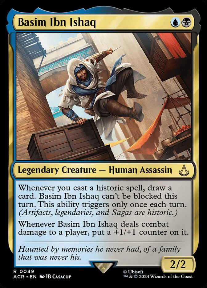 Basim Ibn Ishaq 49 (Universes Beyond: Assassin's Creed)