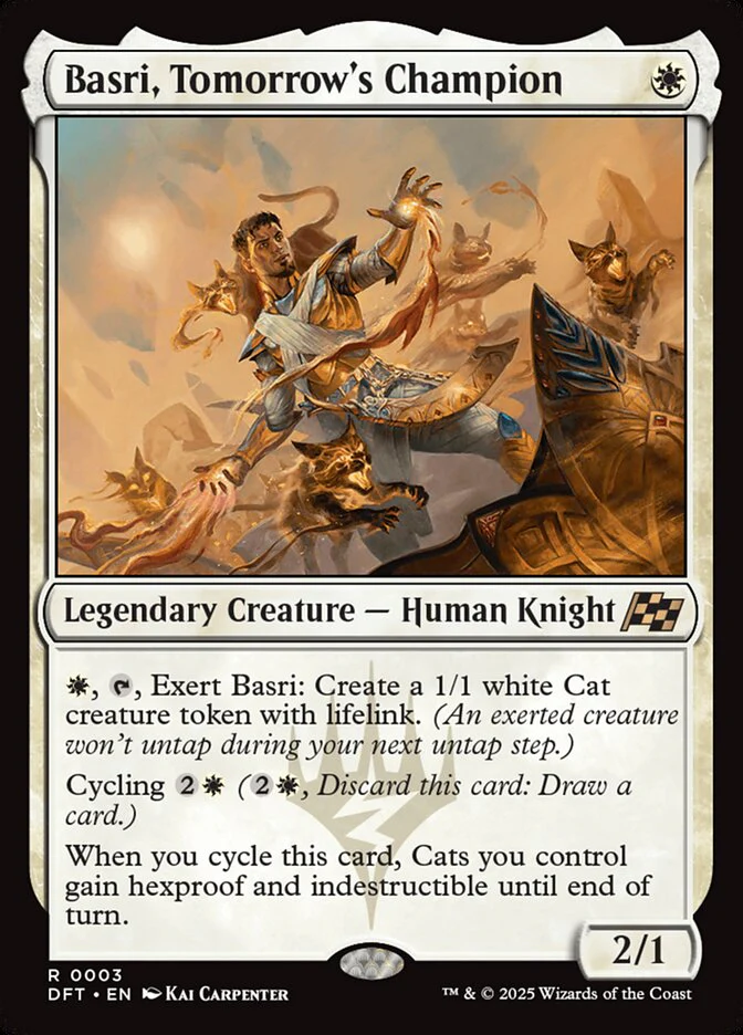 Basri, Tomorrow's Champion 3/291 (Aetherdrift) - Foil