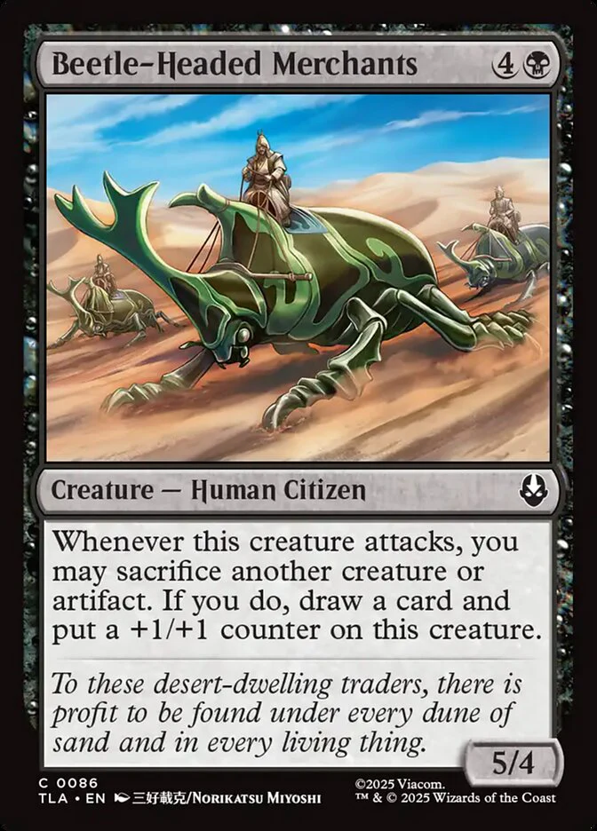 Beetle-Headed Merchants 86/286 (Avatar: The Last Airbender)  - Foil