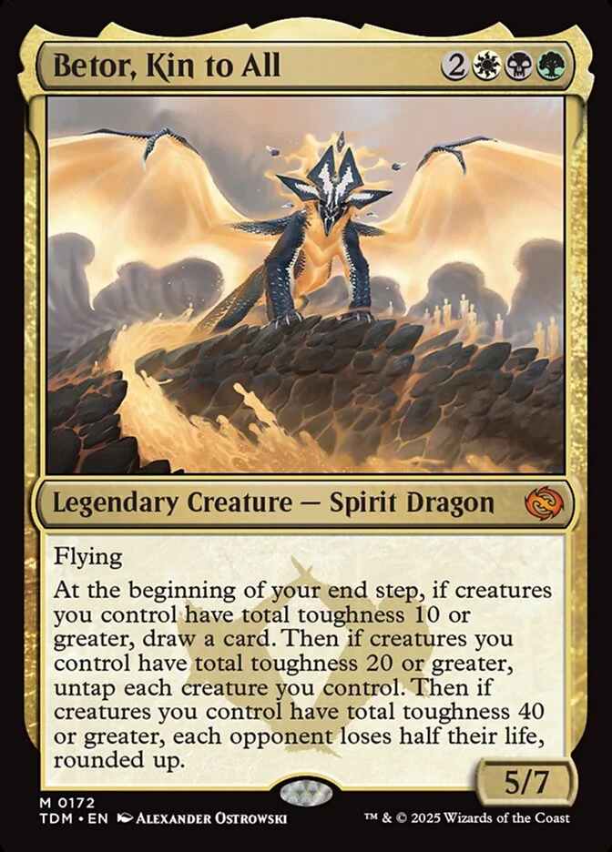 Betor, Kin to All 172/291 (Tarkir: Dragonstorm)