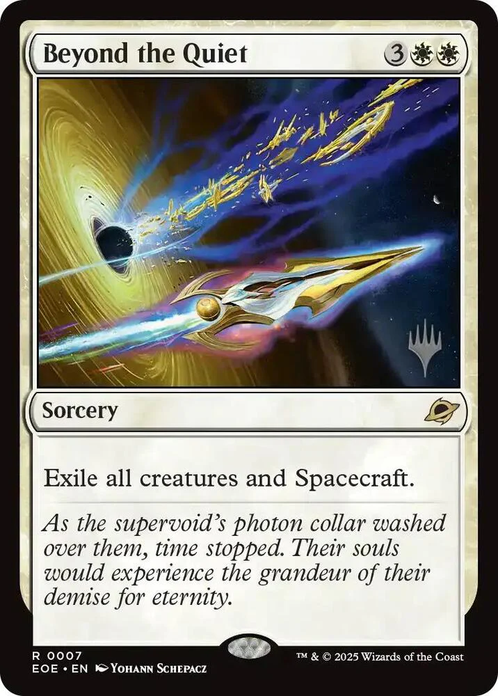 Beyond the Quiet 7p/160 (Promo Pack: Edge of Eternities)