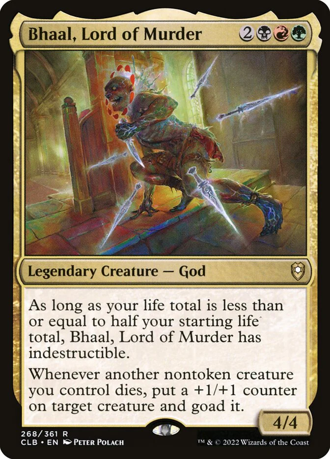 Bhaal, Lord of Murder 268/361 (Commander Legends: Battle for Baldur's Gate)