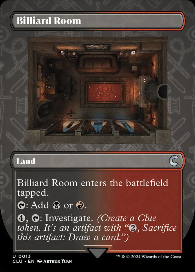 Billiard Room 13/284 (Ravnica: Clue Edition)
