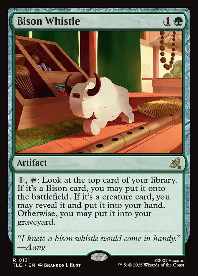 Bison Whistle 131/317 (Avatar: The Last Airbender: Eternal-Legal)