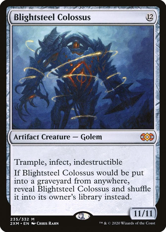 Blightsteel Colossus 235/332 (Double Masters)