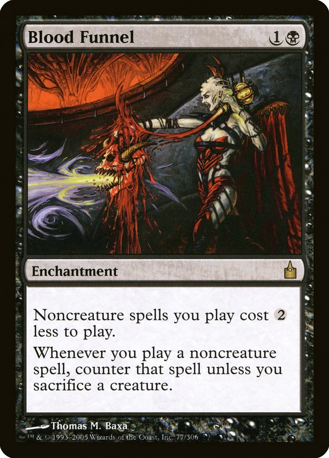 Blood Funnel 77/306 (Ravnica: City of Guilds)  - Foil