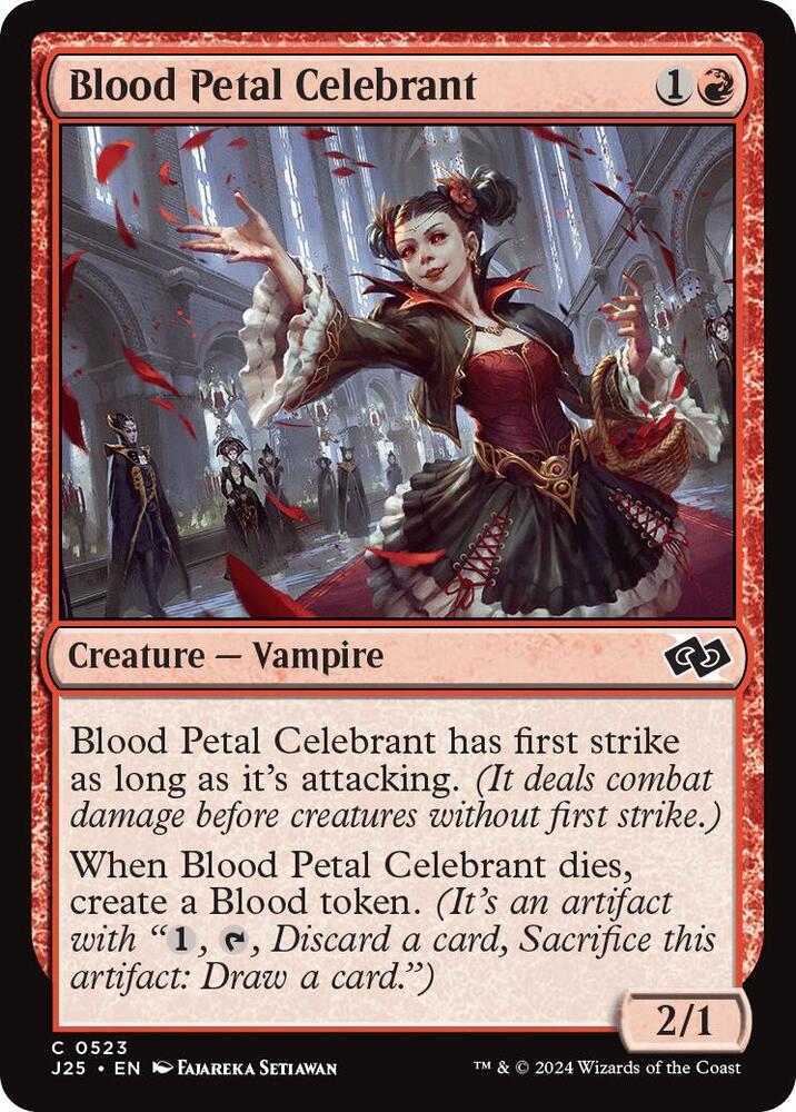 Blood Petal Celebrant 523/779 (Foundations Jumpstart)