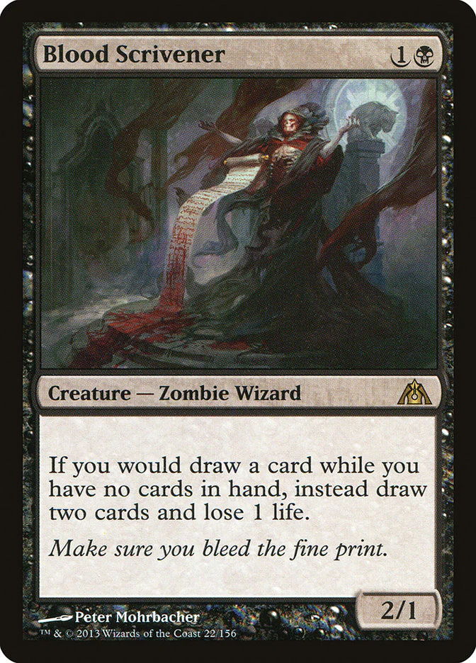 Blood Scrivener 22/156 (Dragon's Maze)
