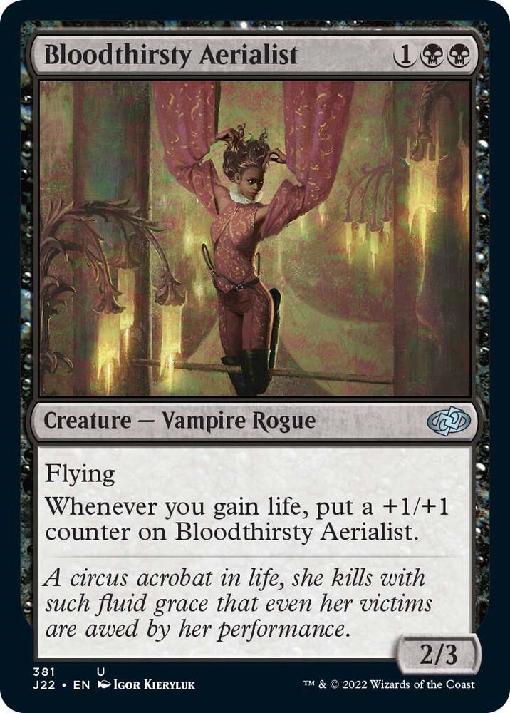 Bloodthirsty Aerialist 381/834 (Jumpstart 2022)