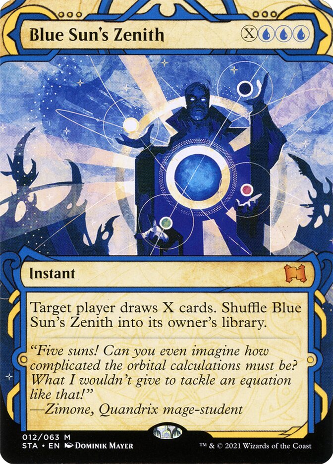 Blue Sun's Zenith 12/63 (Strixhaven: Mystical Archives)