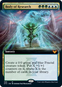 Body of Research Extended Art 336 (Strixhaven: School of Mages)