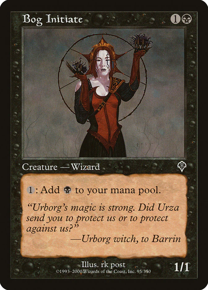 Bog Initiate 95/350 (Invasion)  - Foil