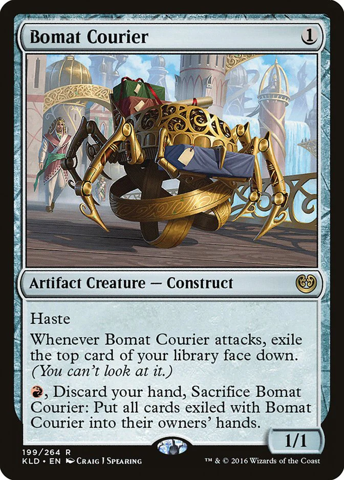 Bomat Courier 199/264 (Kaladesh)  - Foil