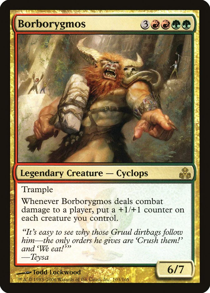 Borborygmos 103 (Guildpact) - Foil