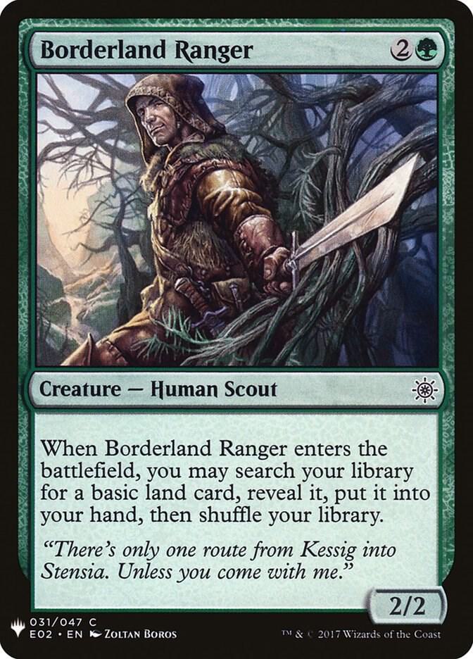 Borderland Ranger E02-31/5075 (The List Reprints)