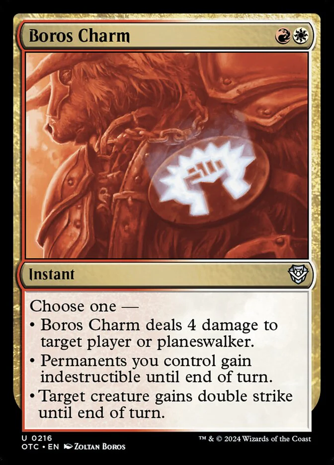 Boros Charm 216/342 (Commander: Outlaws of Thunder Junction)