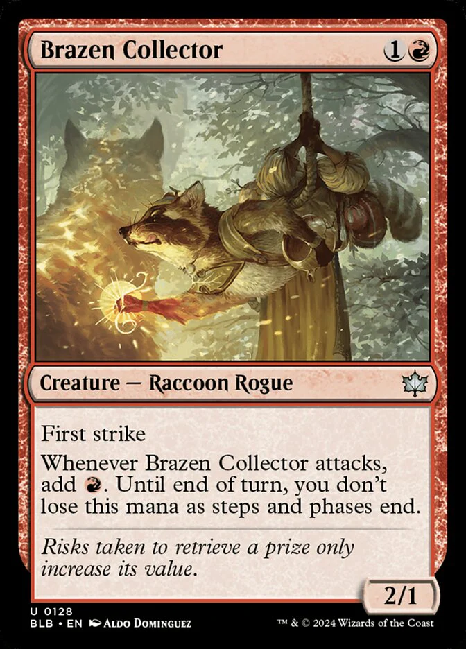Brazen Collector 128/281 (Bloomburrow)
