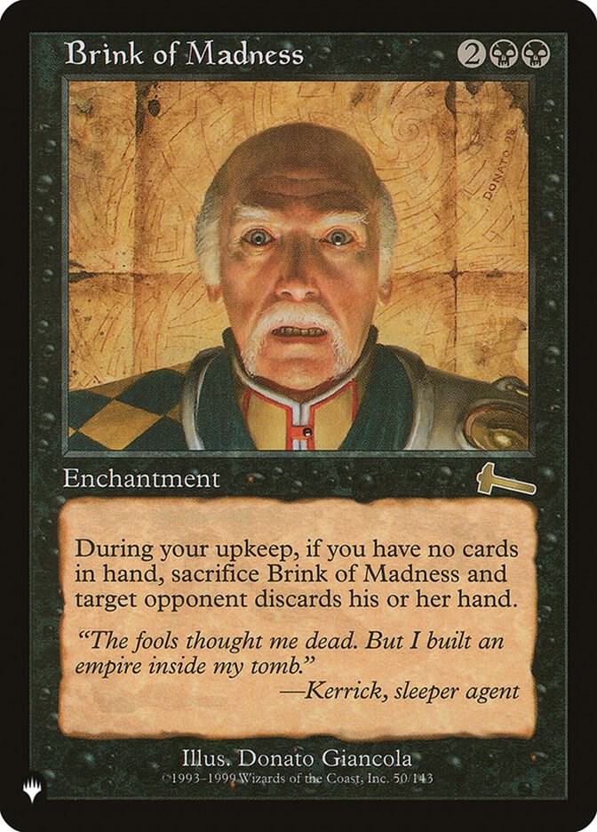 Brink of Madness ULG-50/5075 (The List Reprints)
