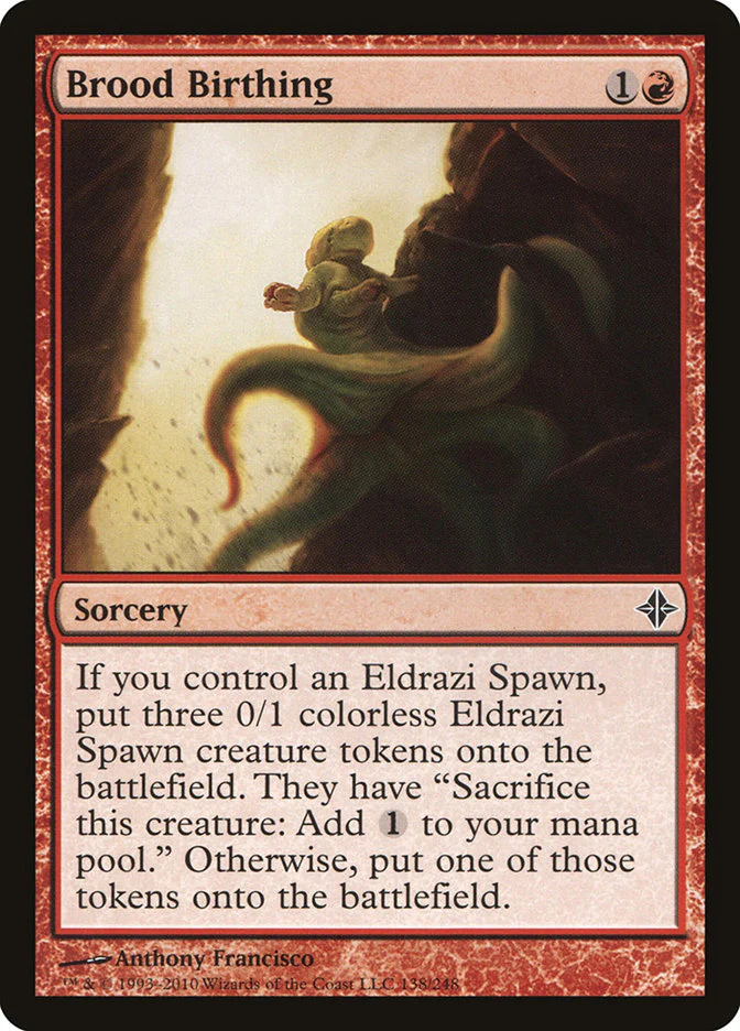 Brood Birthing 138/248 (Rise of the Eldrazi) - Foil