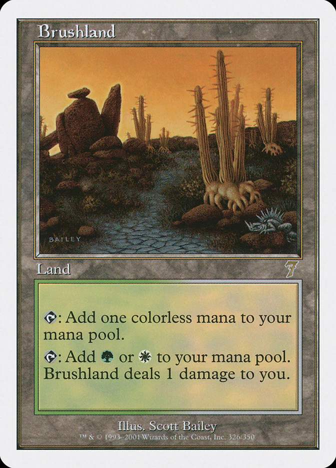 Brushland 326/350 (7th Edition)