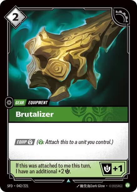 Brutalizer 42/221 (Spiritforged) - Foil