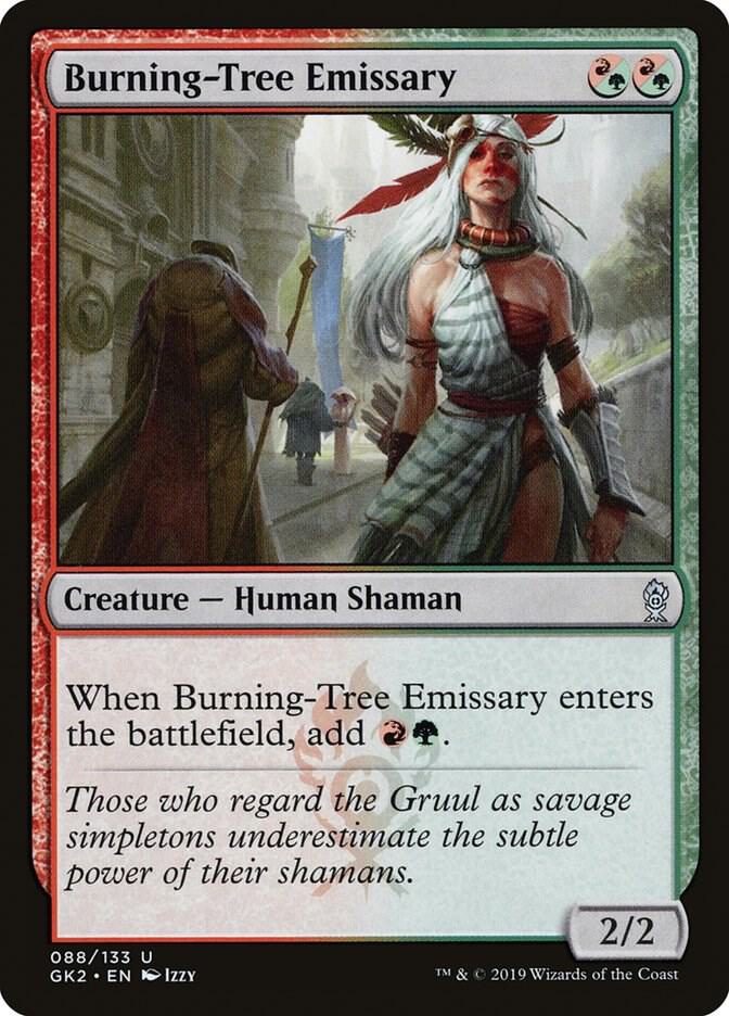 Burning-Tree Emissary 88/133 (Ravnica Allegiance: Guild Kits)