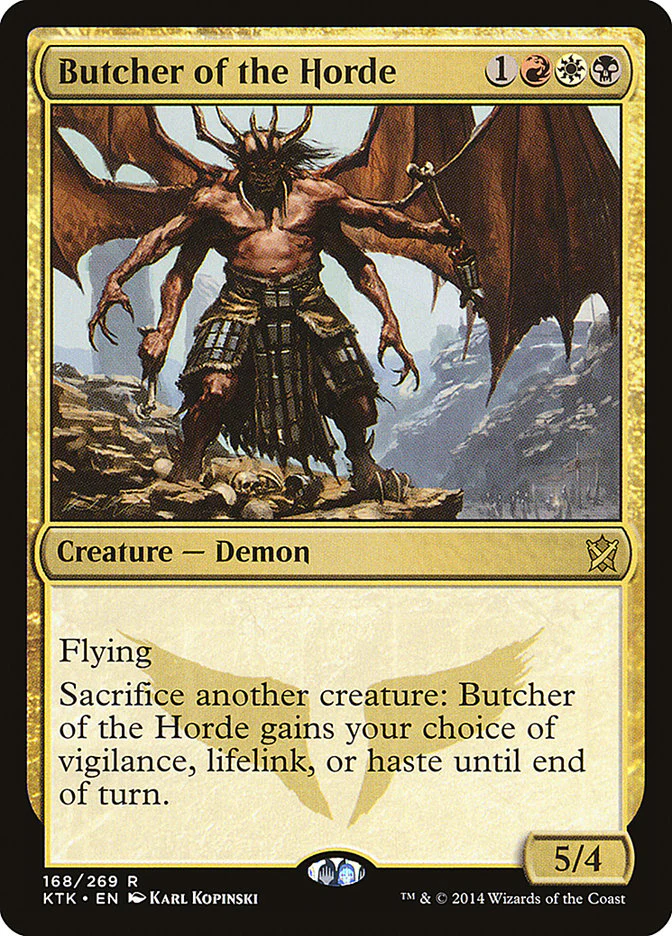 Butcher of the Horde 168/269 (Khans of Tarkir)
