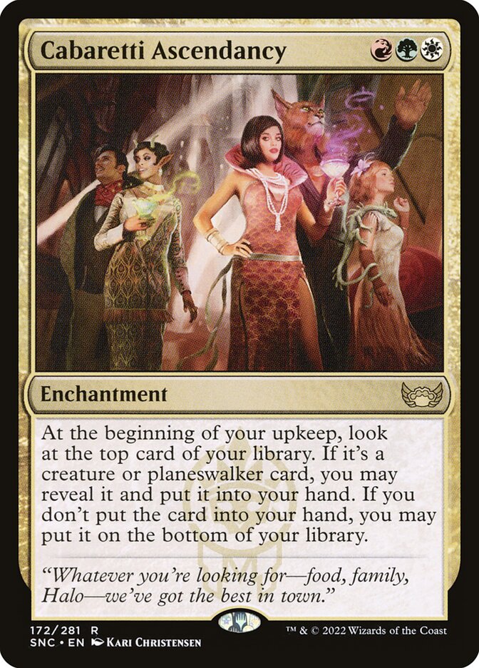 Cabaretti Ascendancy 172/281 (Streets of New Capenna)  - Foil