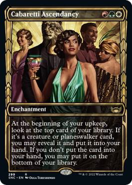 Cabaretti Ascendancy Showcase 299/281 (Streets of New Capenna)  - Foil