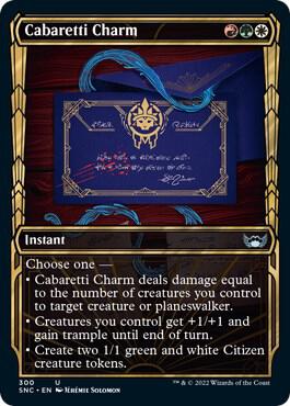 Cabaretti Charm Showcase 300 (Streets of New Capenna)