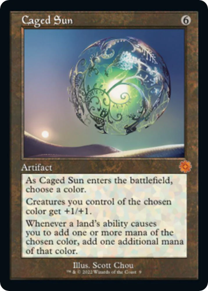 Caged Sun 9/63 (The Brothers' War: Retro Frame Artifacts)