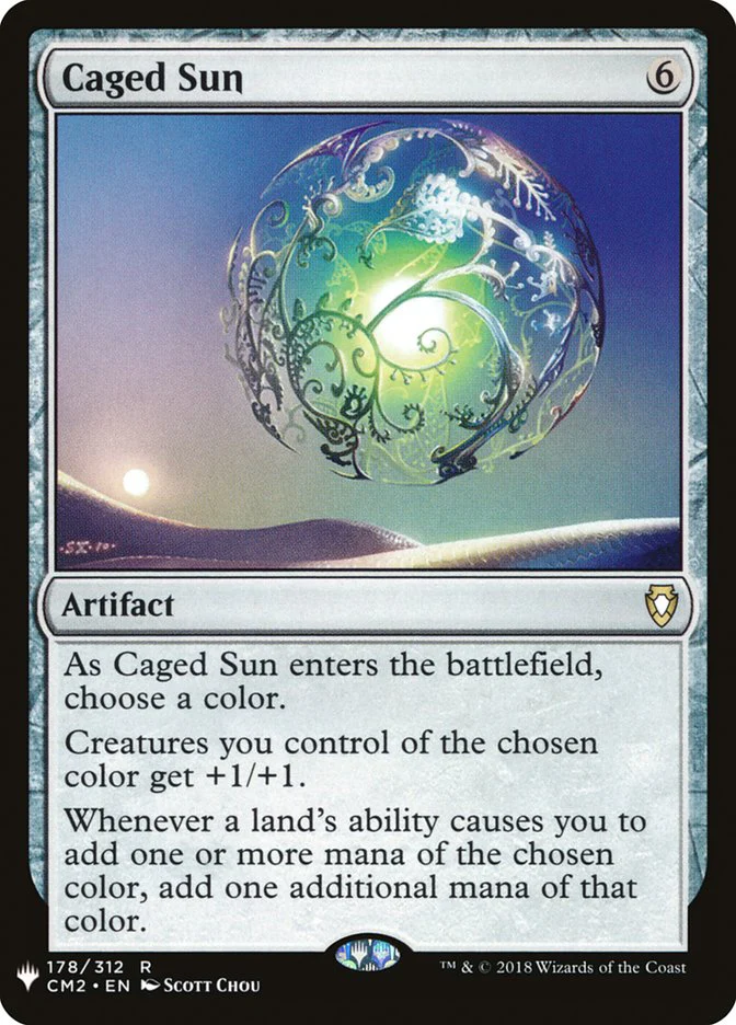 Caged Sun CM2-178/5075 (The List Reprints)