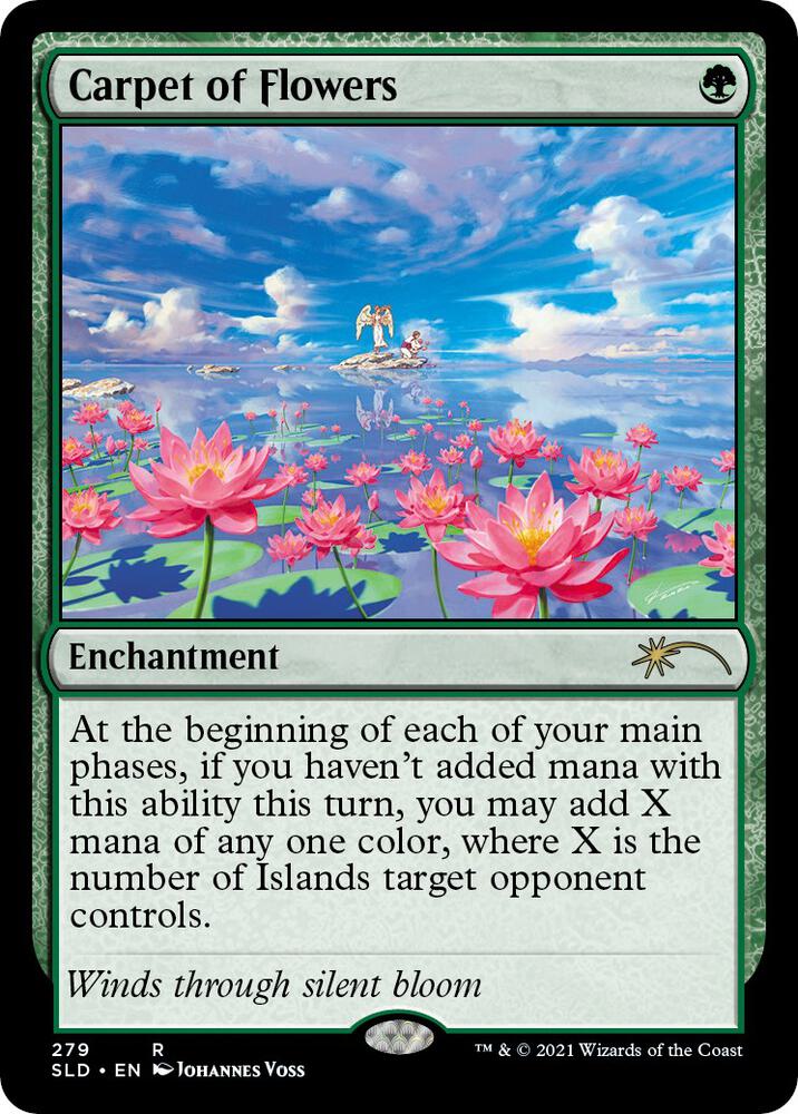 Carpet of Flowers 279/1 (Secret Lair Drop Series)  - Foil