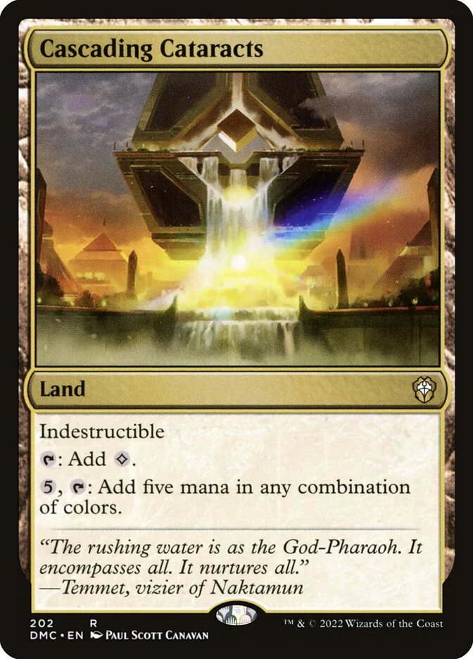 Cascading Cataracts 202/50 (Commander: Dominaria United)