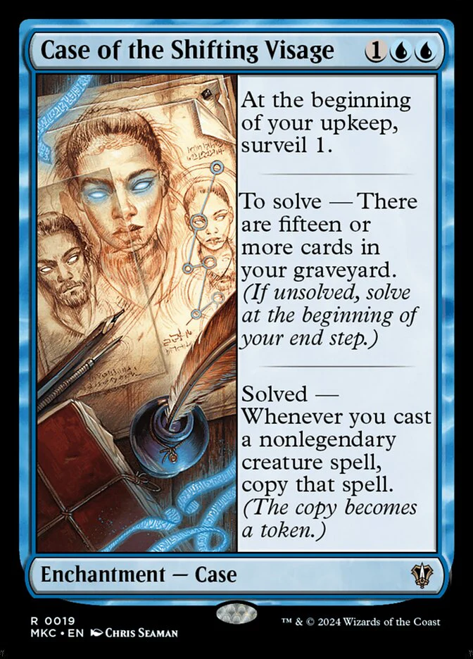 Case of the Shifting Visage 19/311 (Commander: Murders at Karlov Manor)