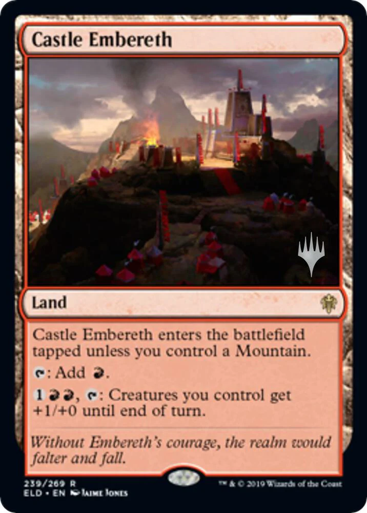 Castle Embereth 239p/152 (Promo Pack: Throne of Eldraine)