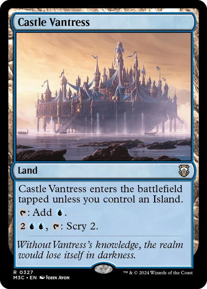 Castle Vantress 327/411 (Commander: Modern Horizons 3)