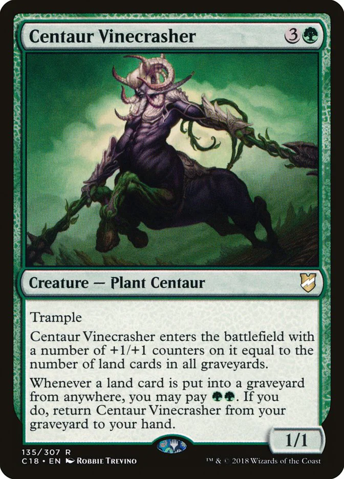 Centaur Vinecrasher 135/307 (Commander 2018)
