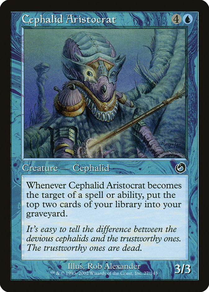 Cephalid Aristocrat 27/143 (Torment)