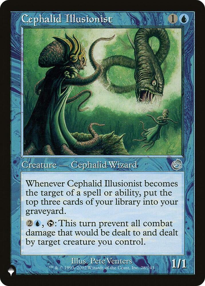 Cephalid Illusionist TOR-28/5075 (The List Reprints)