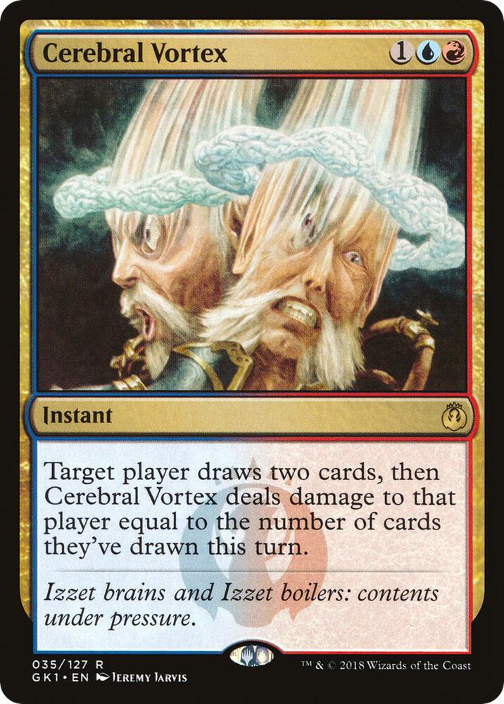 Cerebral Vortex 35/127 (Guilds of Ravnica: Guild Kits)