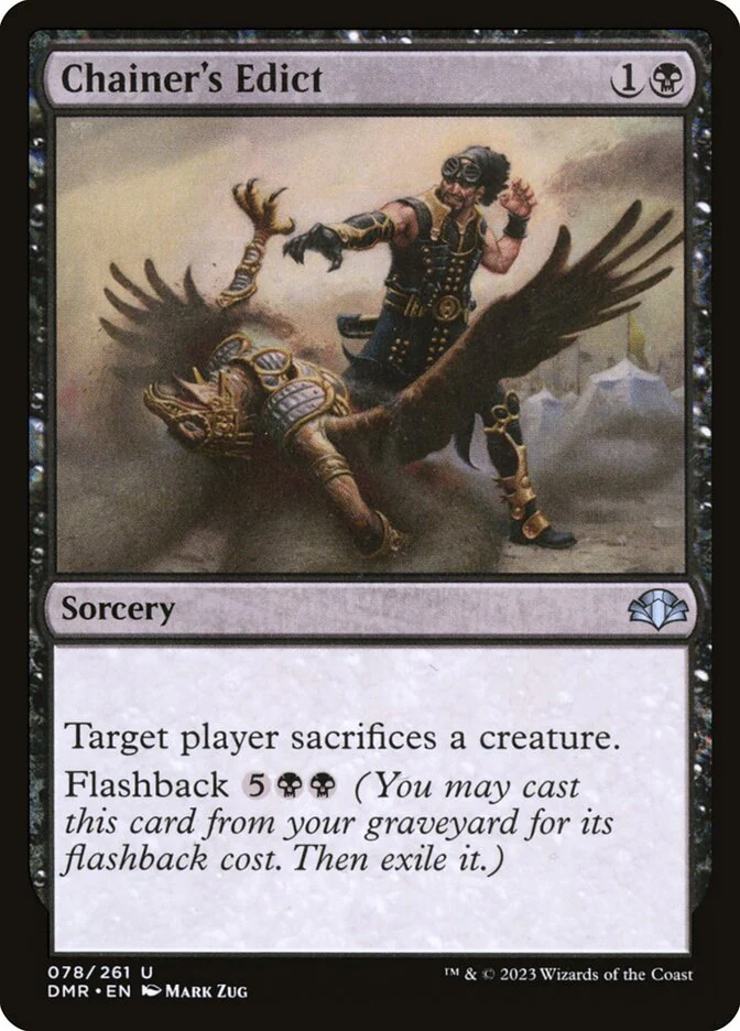 Chainer's Edict 78/261 (Dominaria Remastered)