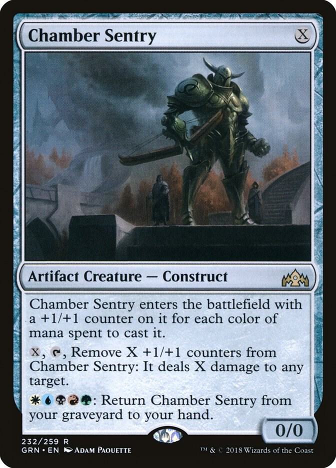 Chamber Sentry 232/259 (Guilds of Ravnica)  - Foil