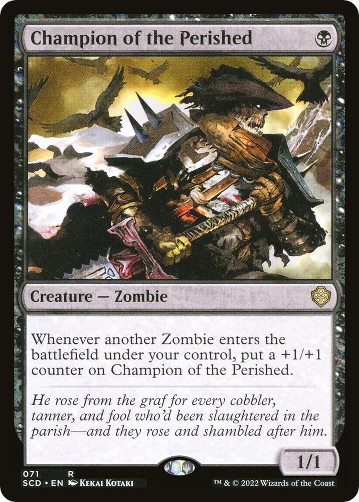 Champion of the Perished 71/352 (Starter Commander Decks)
