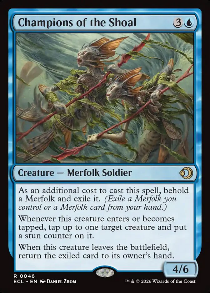 Champions of the Shoal 46/273 (Lorwyn Eclipsed) - Foil