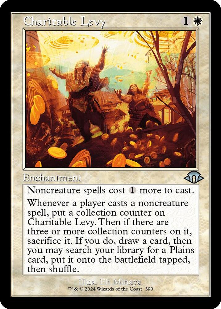 Charitable Levy 390 (Modern Horizons 3)  - Retro Foil